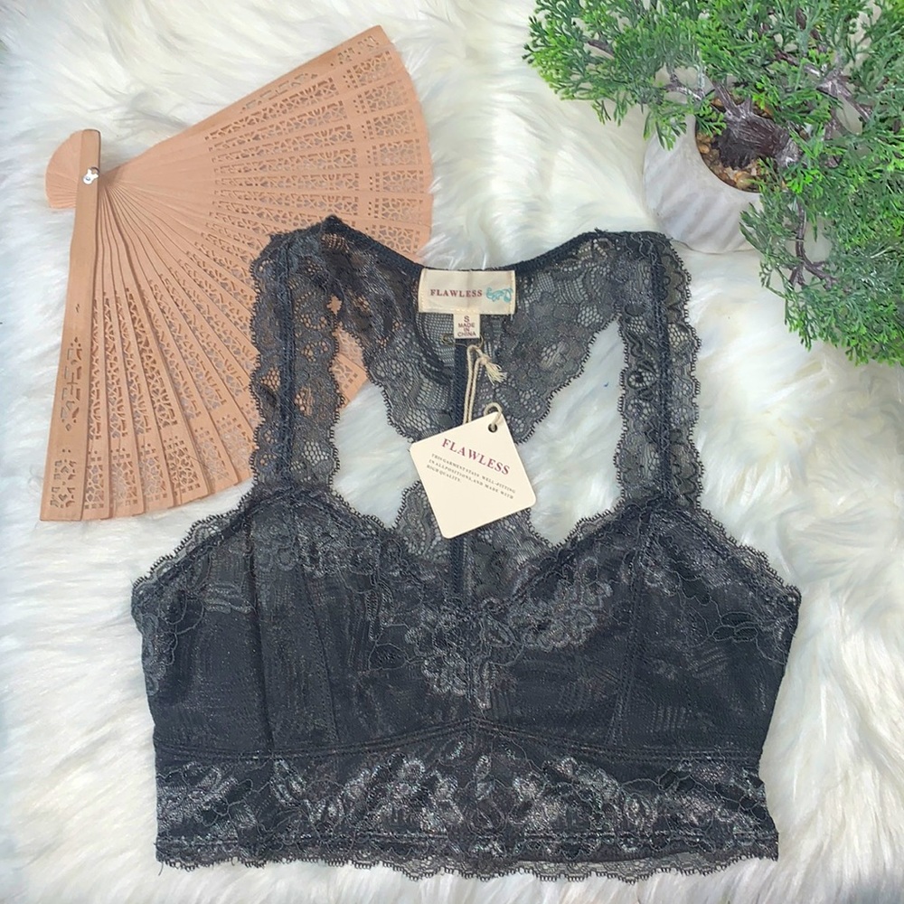 🛍 Flawless dark grey bralette